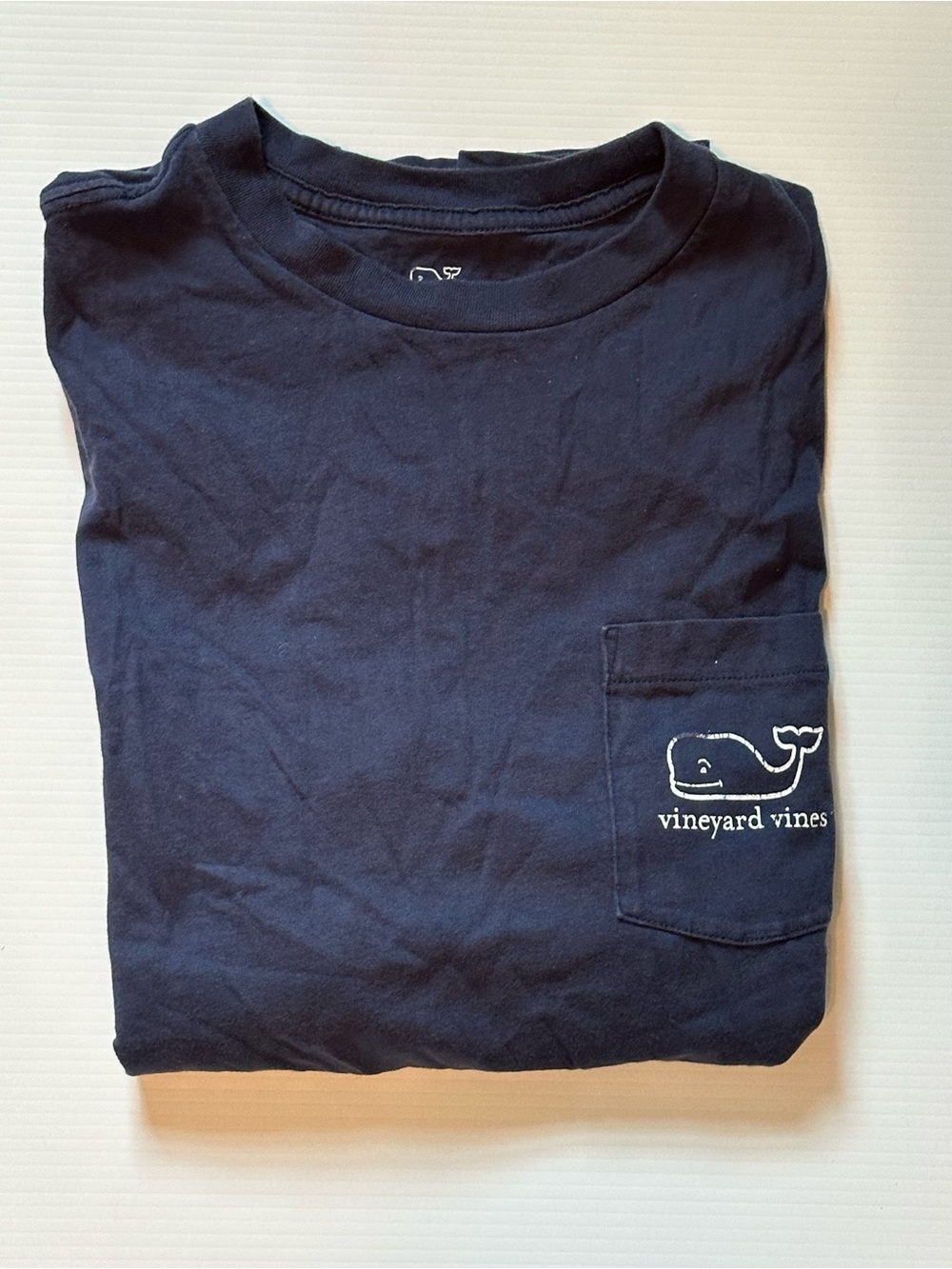 Vineyard Vines Navy Pocket T-Shirt